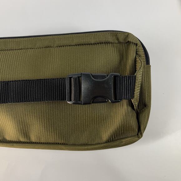 Jansport Waisted Bag Cord Weave Army Green Unisex Travel Fanny Pack NEW - Picture 4 of 7